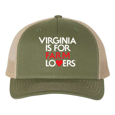 Virginia is for Farm Lovers Hat Thumbnail